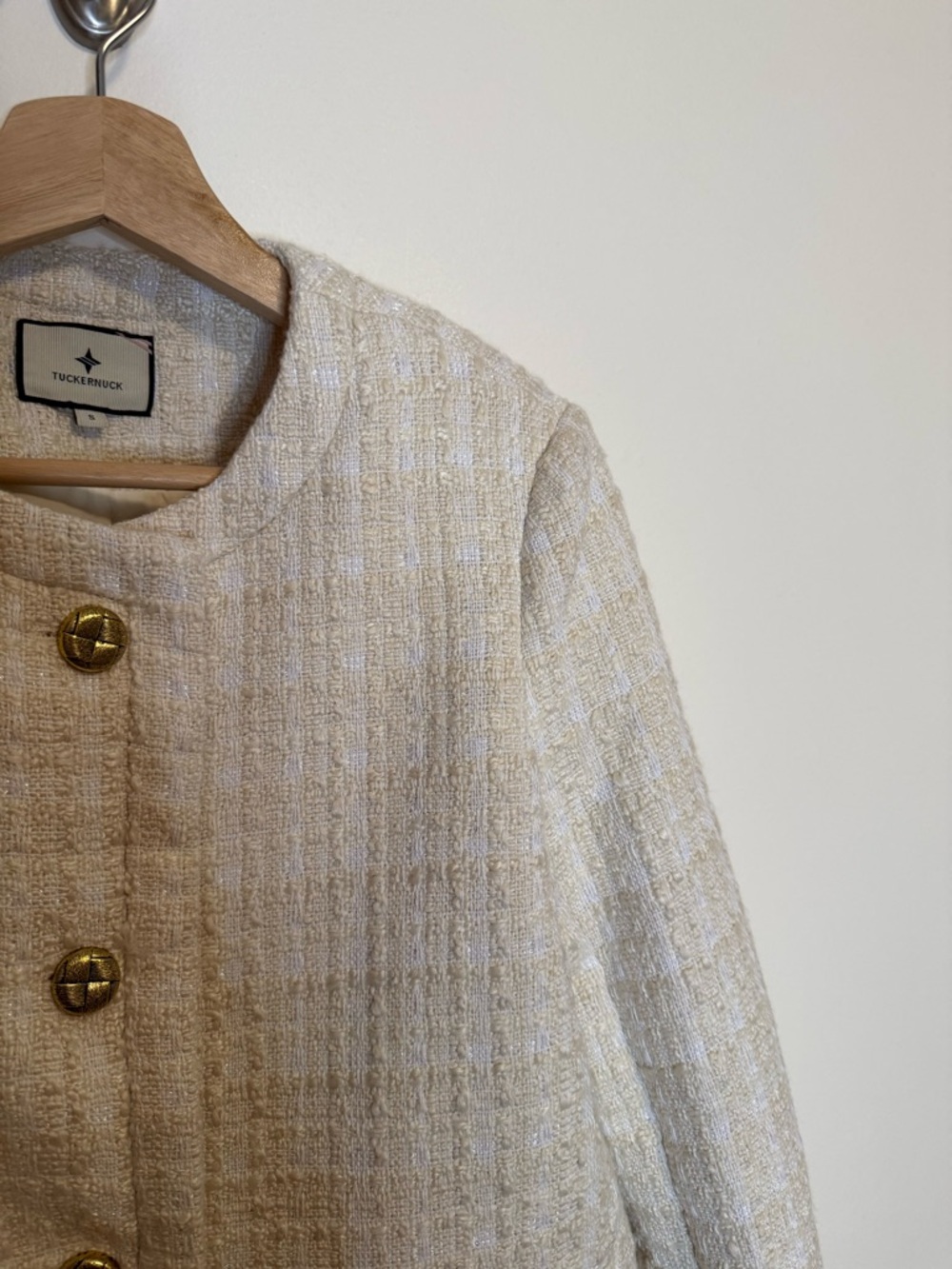 Tuckernuck Cream Tweed Sommers Jacket - Picture 8 of 13